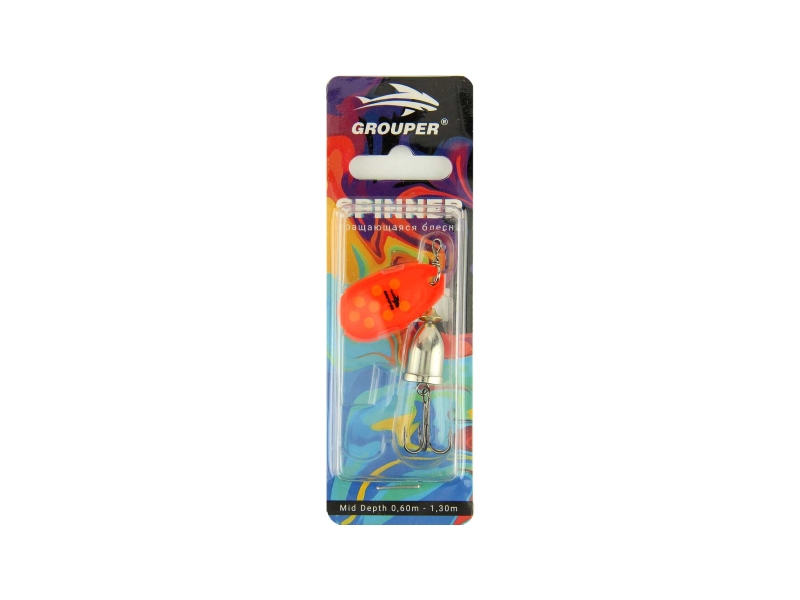 Блесна вертушка Grouper 011