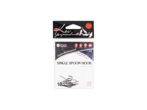 Крючки KOI SINGLE SPOON HOOK INT BN 10 шт.