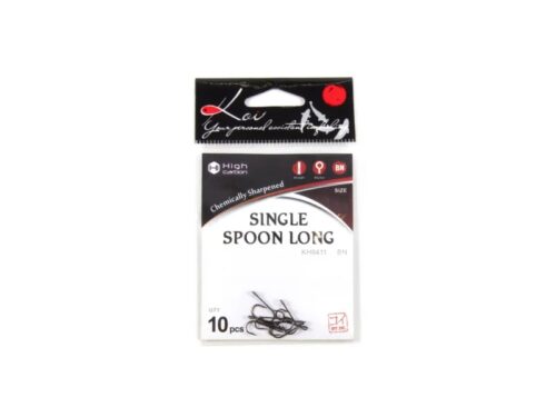Крючки KOI SINGLE SPOON LONG INT BN 10 шт.