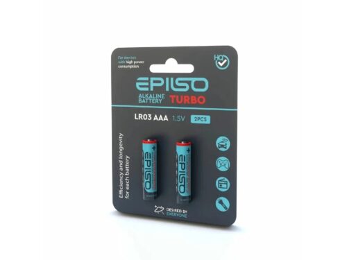 Батарейки AAA LR03 EPILSO TURBO 2/Card