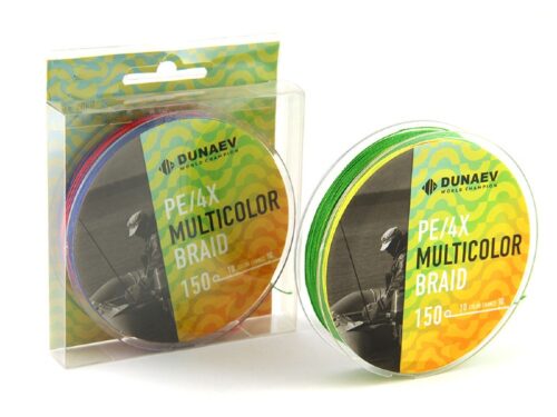 Плетенка DUNAEV 150м. Multicolor