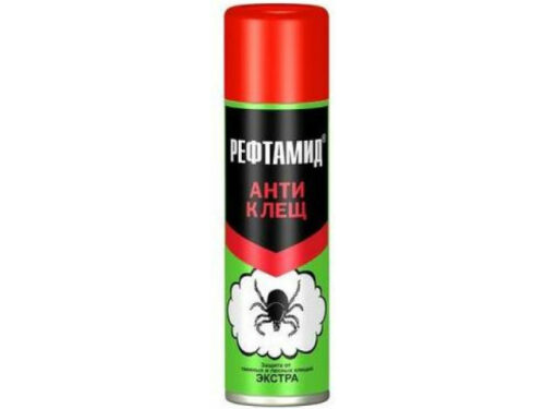 Спрей Рефтамид 145мл. Антиклещ Экстра