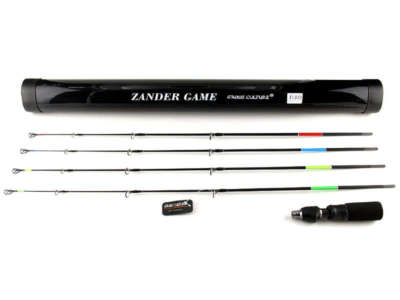 Удочка зимняя Grows Culture в тубусе ZANDER GAME 77M/MH/H/EXH